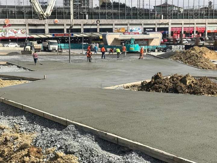 Fatih Terim Stadyum Meydanı Çevre Düzenleme İnşaatı